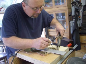 Ron Phillips at work